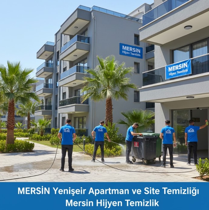 Mersin Yenişehir Apartman Site Temizliği