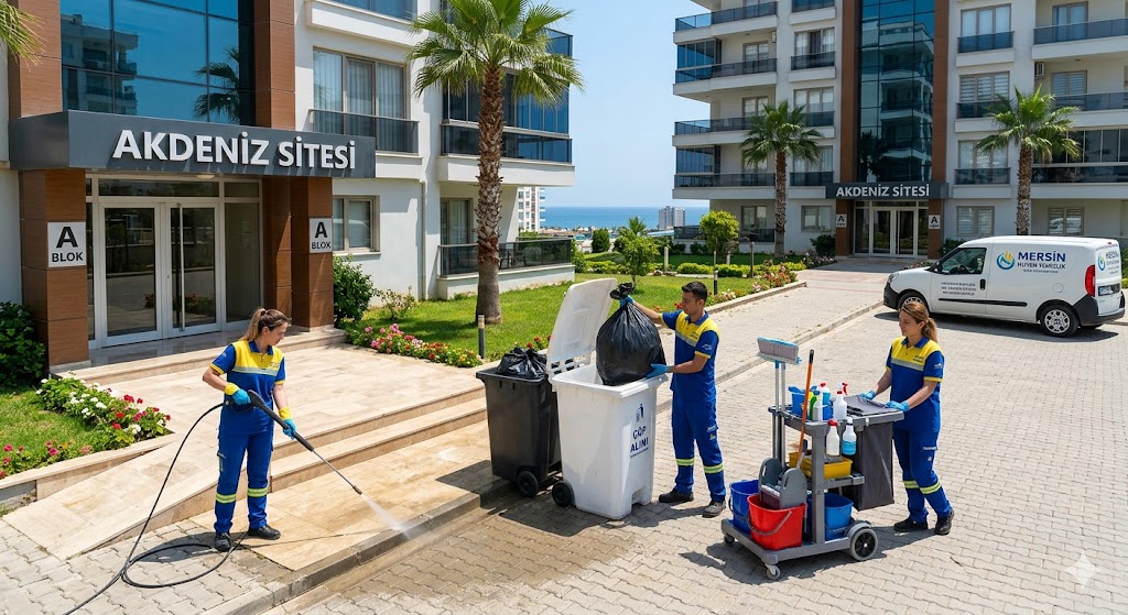 Mersin Apartman temizliği