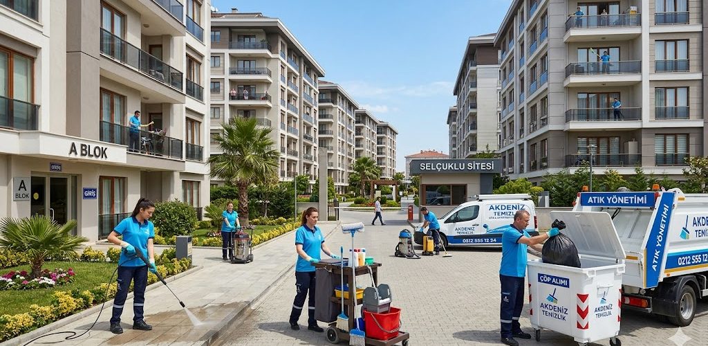 Mersin Site apartman temizliği