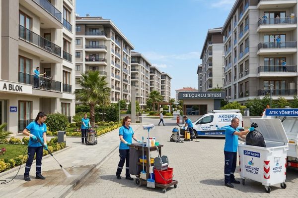 Mersin Site apartman temizliği